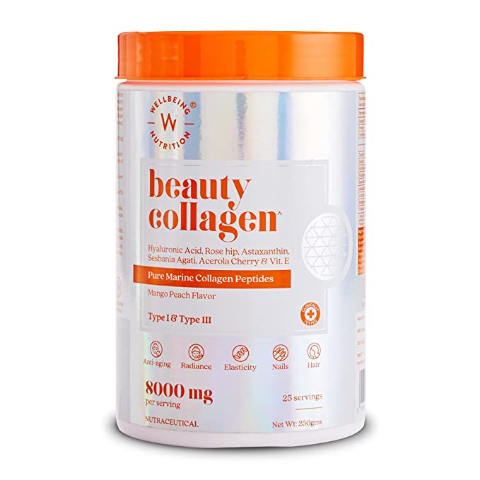 Wellbeing Beauty Collagen 250gm 